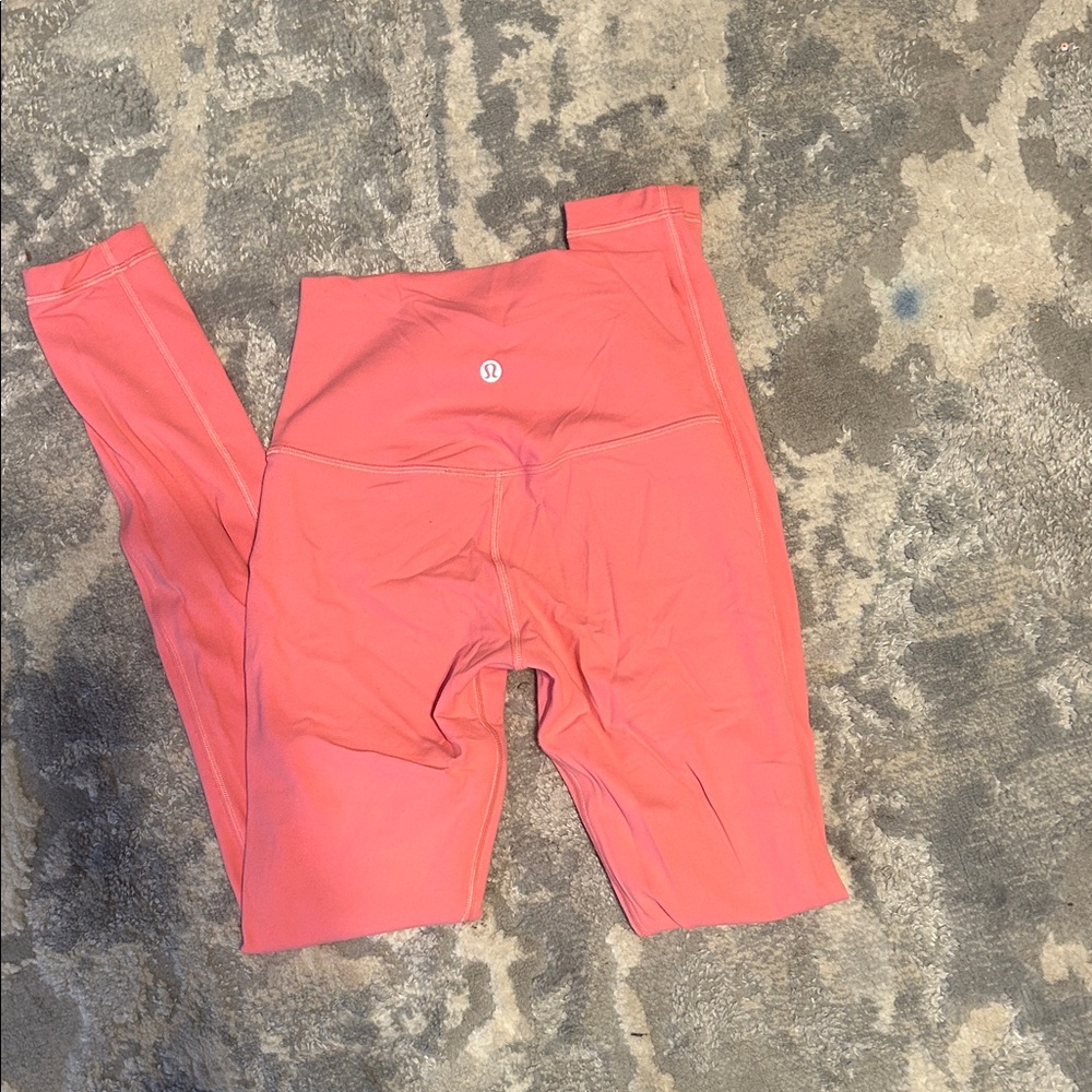Lululemon Athletica Coral Leggings